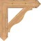 Ekena Millwork Funston Arts & Crafts Smooth Bracket, Western Red Cedar, 5 1/2"W x 30"D x 30"H BKT06X30X30FST03SWR - alternate 3